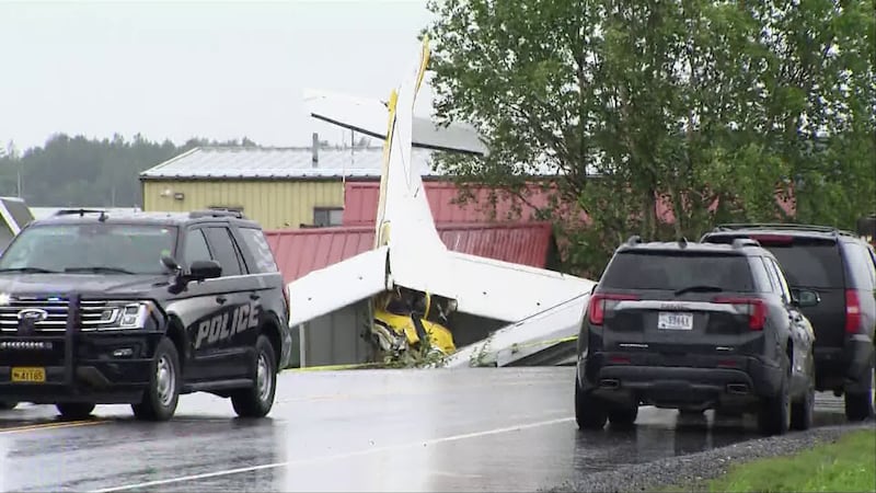 The Cessna 180 equipped with wheels suffered a loss of engine power shortly after taking off...