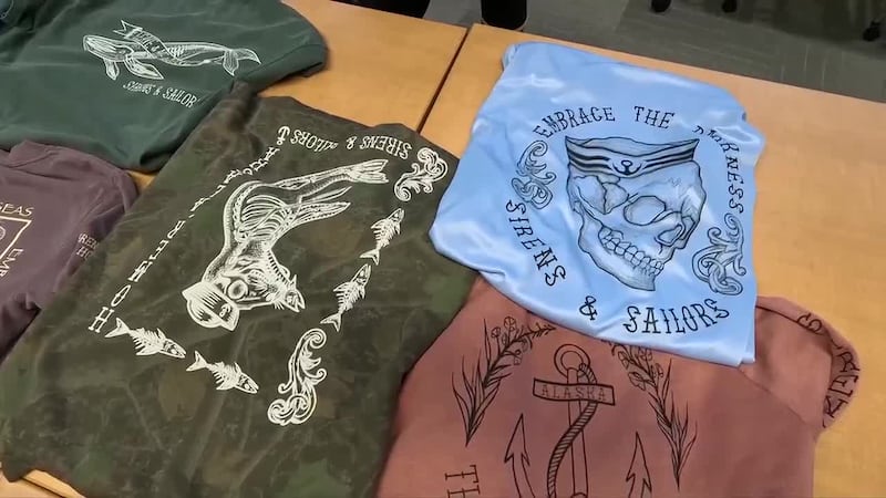 A Homer woman is bringing her clothing brand, Sirens and Sailors, to the Alaska State Fair...