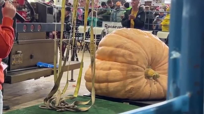 The heftiest pumpkin was crowned Monday afternoon at the Alaska State Fair with a familiar...