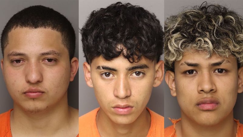 Asael Torres-Chirinos (left), Jeyson Pineda-Salgado (middle), Jarby Ramos-Odari (right)