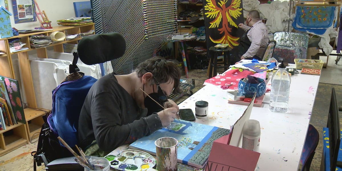 Deficiency Creatives Hope Studios gives people with developmental disabilities creative ...