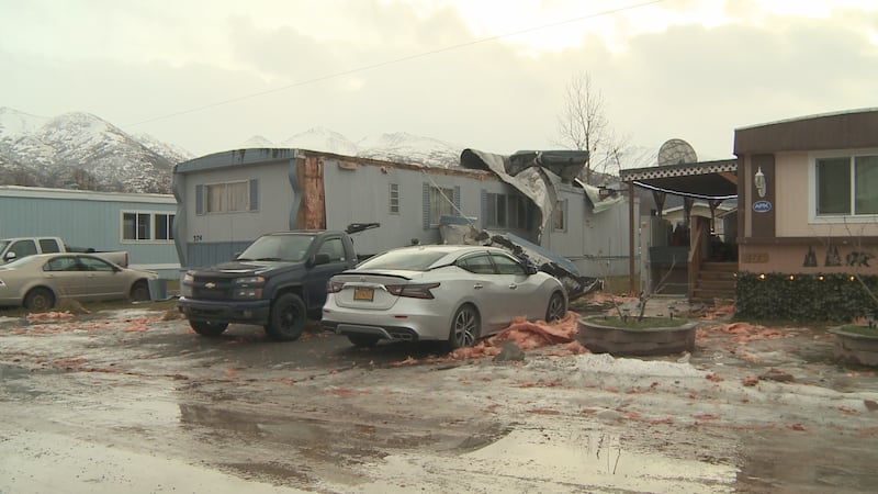 Wind Damage East Anchorage