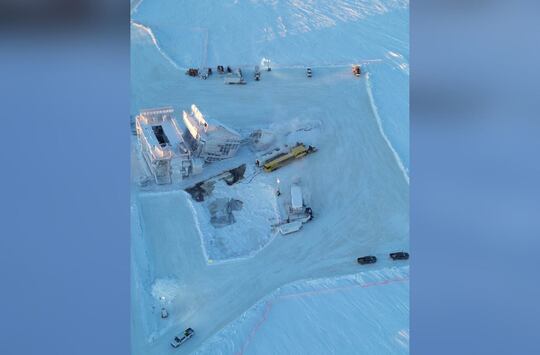 Fall Oil Rig Over 1,000 gallons of fuel, oil recovered from fallen North Slope oil ...