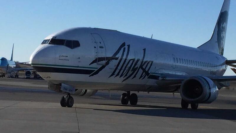 The last 737-400 cargo-passenger Combi departed Anchorage for Seattle on Thursday.