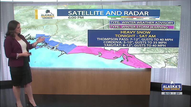 It’s been more than two weeks since Anchorage has seen any snow, but at least flurries are in...