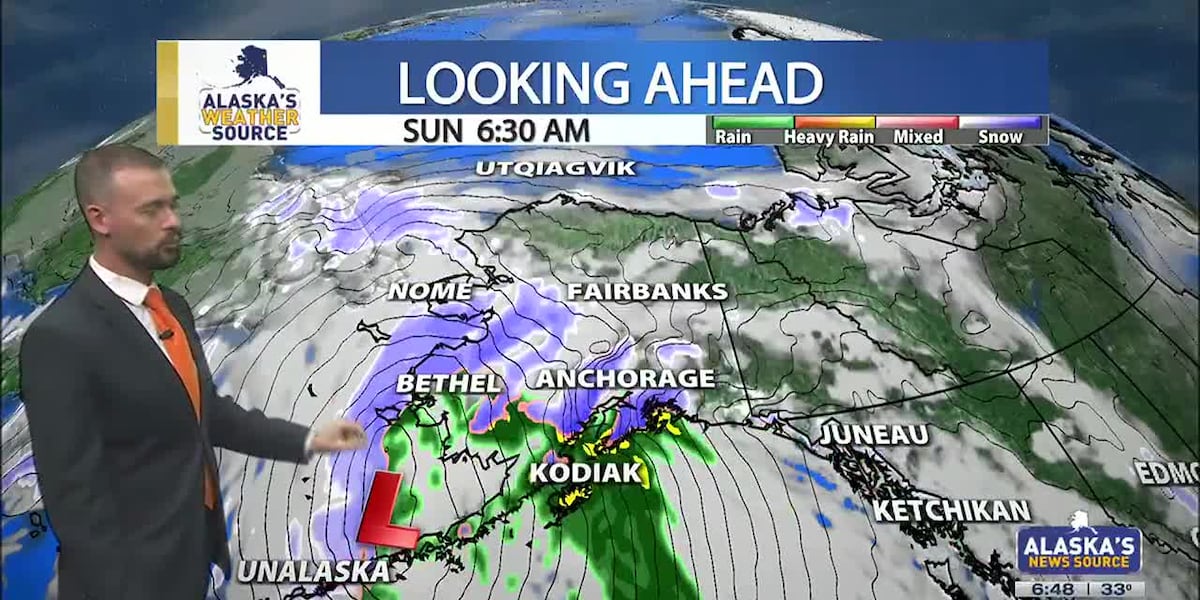 Alaska Raining Strong storm to bring high winds, rain and warmth to Alaska this weekend