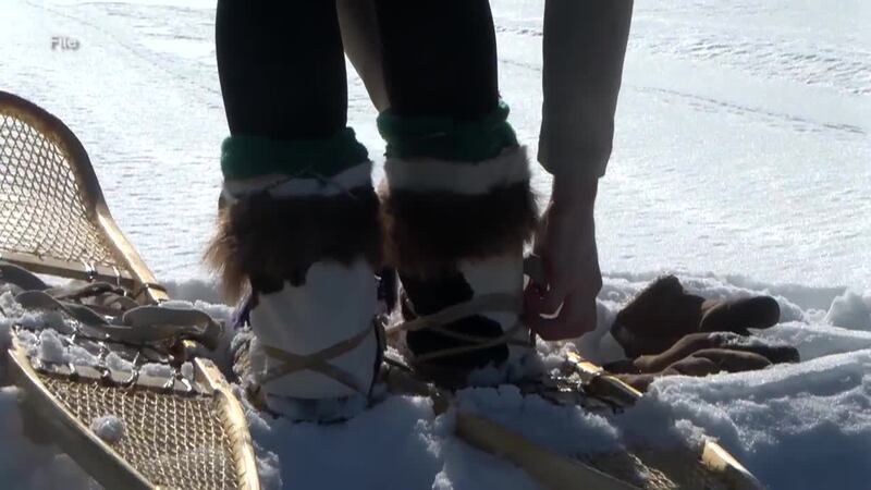 Dena Games Snowshoe Races