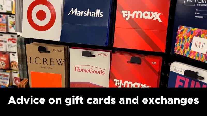 Expert advice on gift cards and exchanging presents