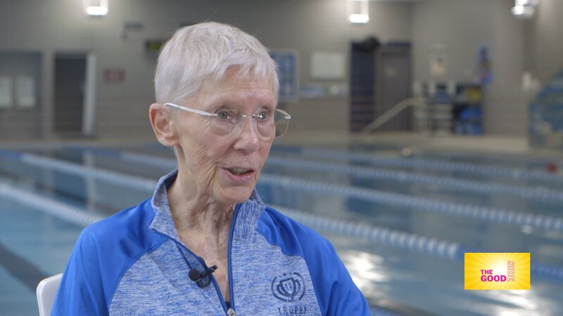 Ecris Williams is an 86-year-old gym instructor