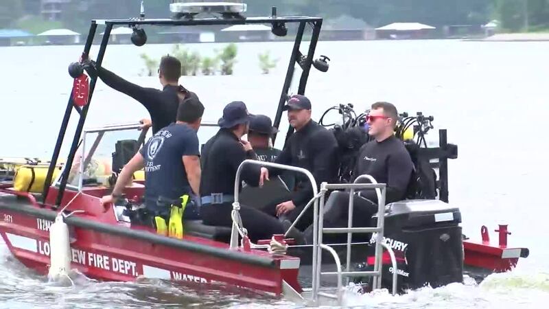 The Longview Fire Department dive team launched Monday morning in search for the missing boater