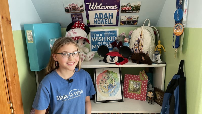 Make-A-Wish recipient Addie Howell.