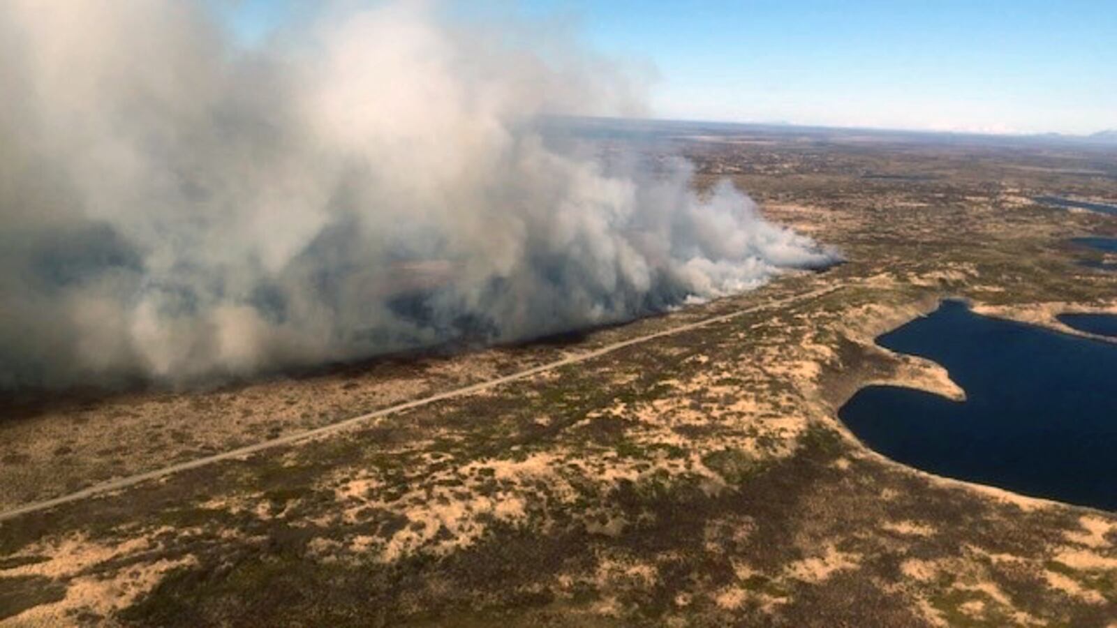 Point Venture Fire Pilot Point wildfire grows to 500 acres, but village safe from danger