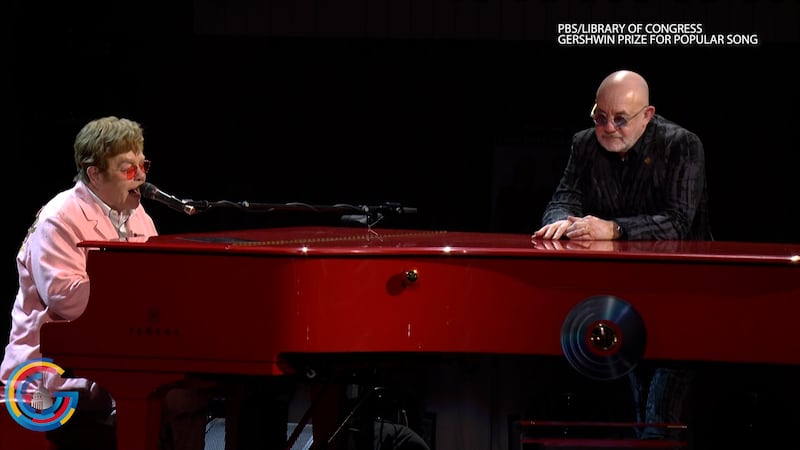 Elton John and Bernie Taupin receive Gershwin Prize for Popular Song