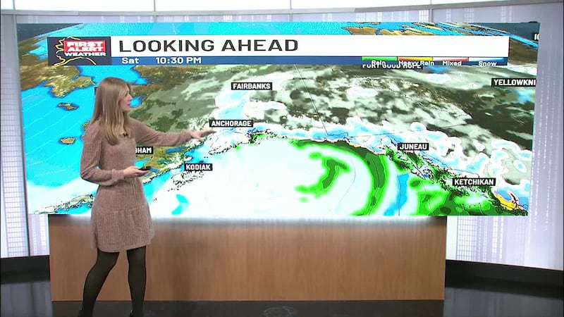 Heavy snowfall and stable winds will transfer into Southcentral and the Interior Saturday,...