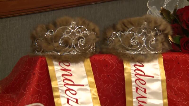 Crowning 2025 Fur Rondy royalty