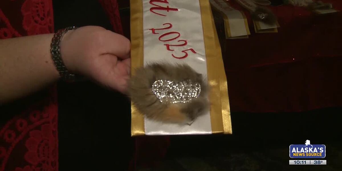 Crowning 2025 Fur Rondy royalty