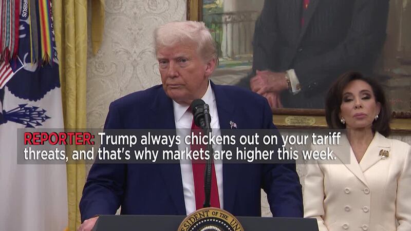 "TACO" is an acronym coined by The Financial Times’ Robert Armstrong that stands for “Trump...