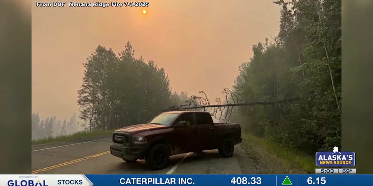 Anchorage Wildfire Division Chief speaks on Interior wildfire status