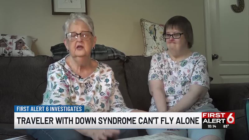 An Omaha woman with Down syndrome was denied a boarding pass at Eppley Airfield last month...