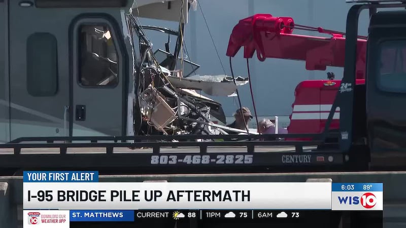 The wreckage from Thursday’s 69-vehicle pile-up on I-95 in Clarendon County may be gone, but...