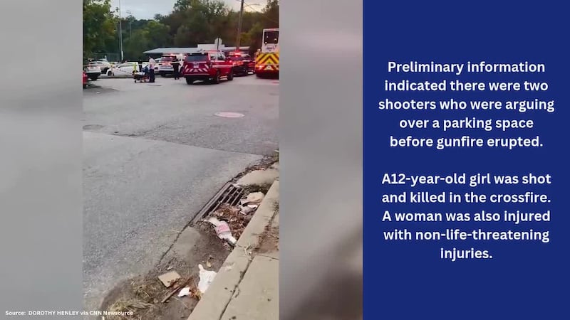 A 12-year-old girl was killed and a woman was injured when gunfire erupted at a youth football...