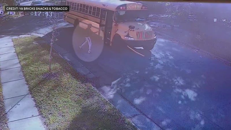 The school district said the driver has been released from the hospital and is resting at home.
