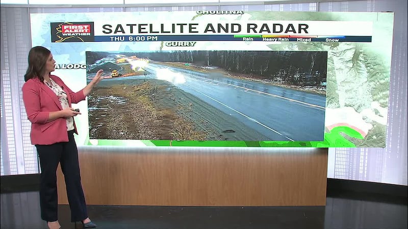 High winds and heavy rain move into Southcentral to close out the week