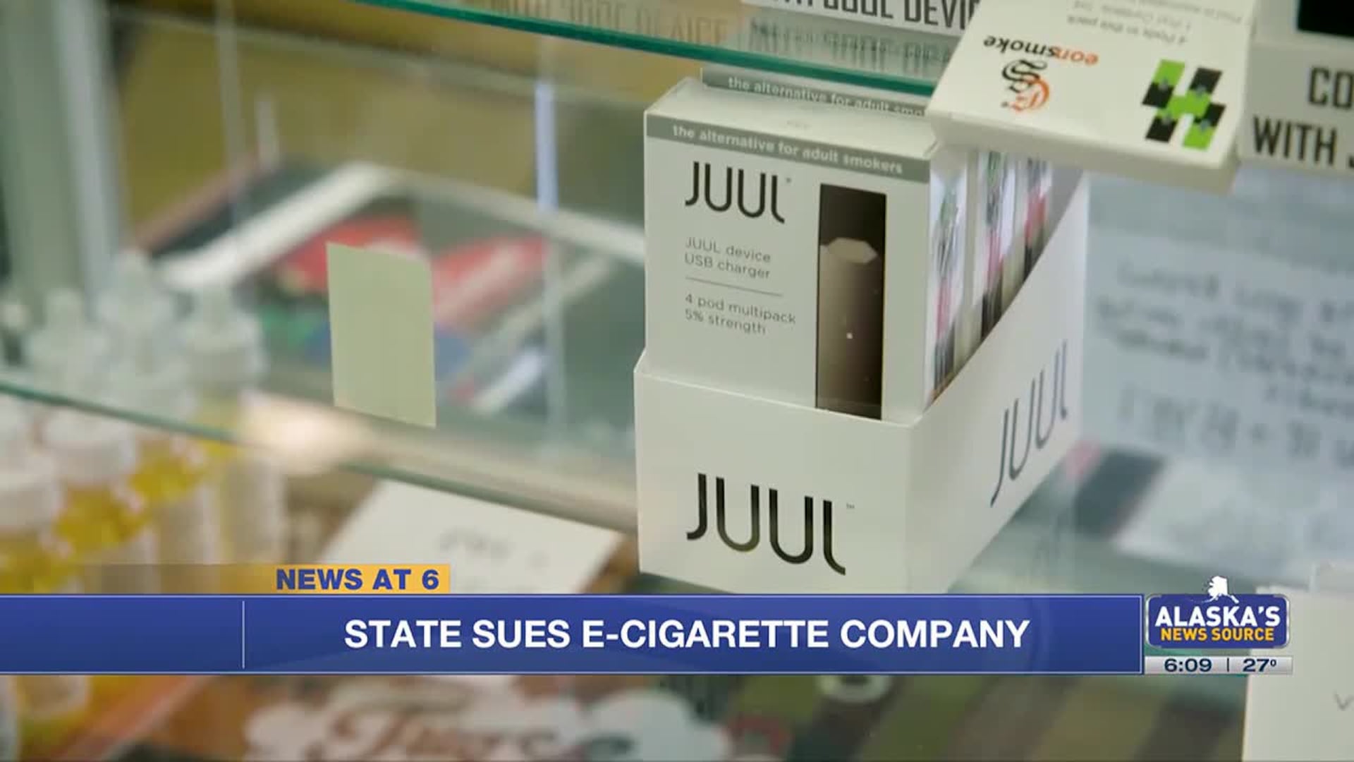 Alaska begins lengthy lawsuit against e-cigarette company JUULs