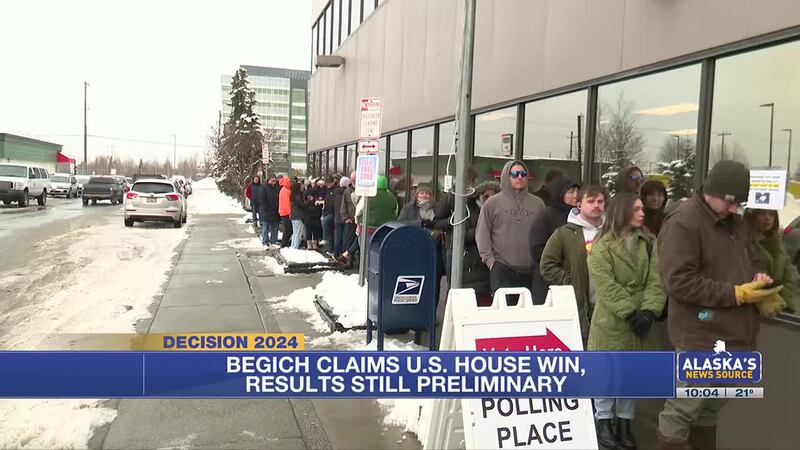 Begich claims win, Ranked Choice Votes not yet tabulated