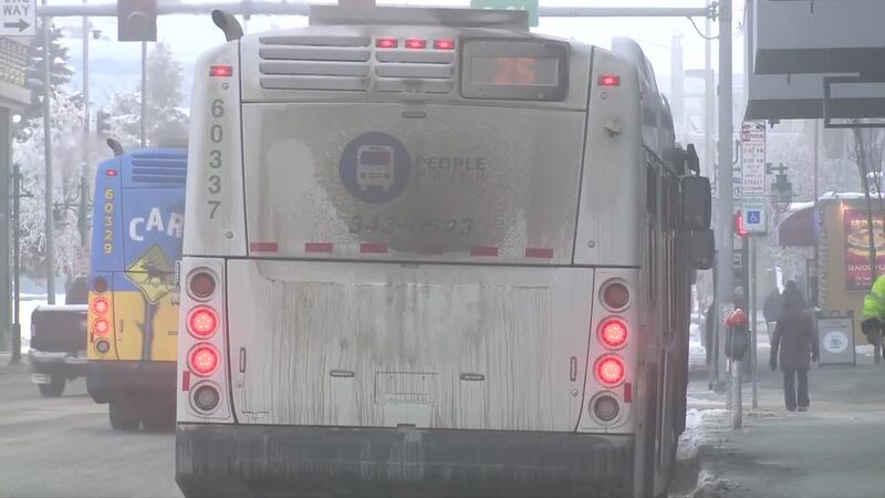 The Anchorage People Mover received 77 submissions for an art contest to redesign the bus stop...