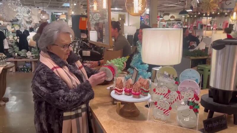 Anchorage Mayor Suzanne LaFrance toured downtown to support Small Business Saturday.